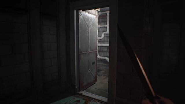 Resident Evil 7 Ethan debe morir - Cierra la puerta al pasar