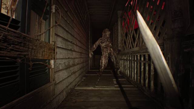 Resident Evil 7 Ethan debe morir - Atraer a los enemigos a la terraza
