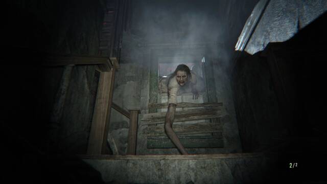 Resident Evil 7 Ethan debe morir - Marguerite apareciendo