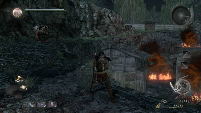 Nioh Envuelto en llamas - Demonio 2