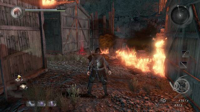 Nioh Envuelto en llamas - Tumba sangrienta 1