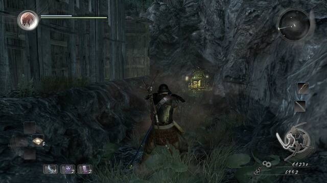 Nioh Envuelto en llamas - Altar