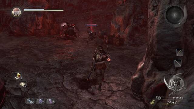 Nioh Una cueva funesta - Tumba sangrienta
