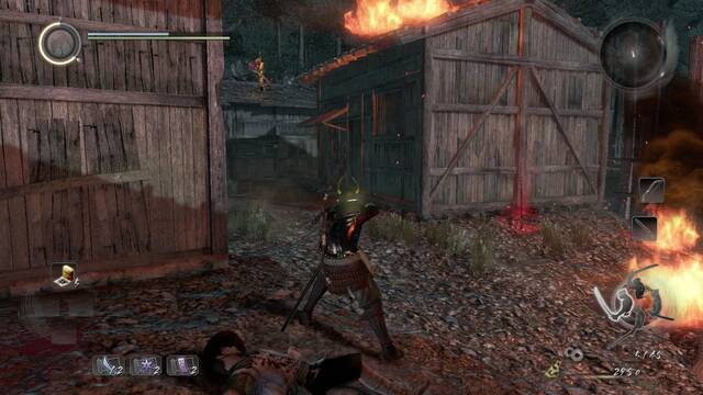 Nioh La Isla de los Demonios - Tumba sangrienta y arquero