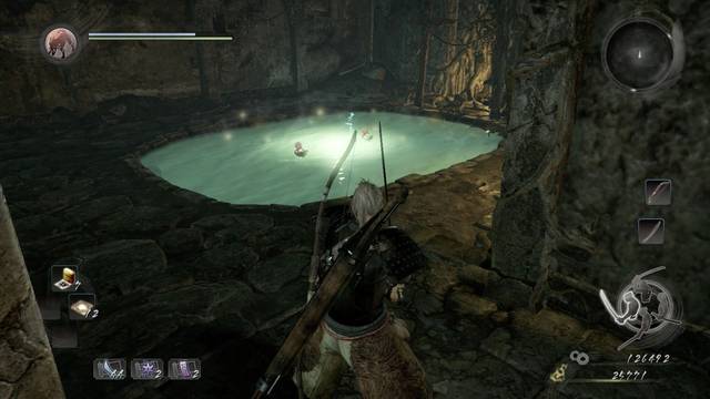Nioh Los duermevelas de la piedra espiritual - Fuente termal 1