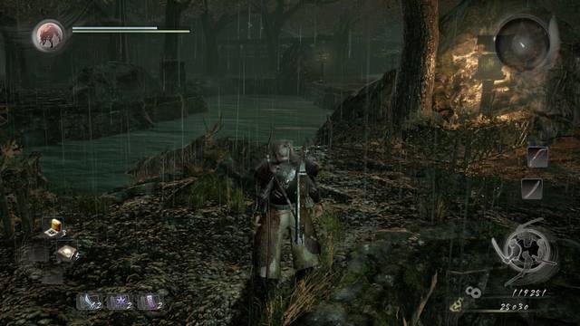 Nioh Los duermevelas de la piedra espiritual - Derribar árbol