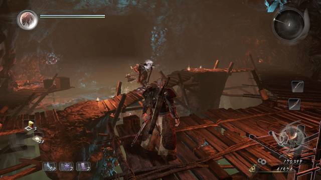Nioh La mina de plata se resiente - Demonio patrullando