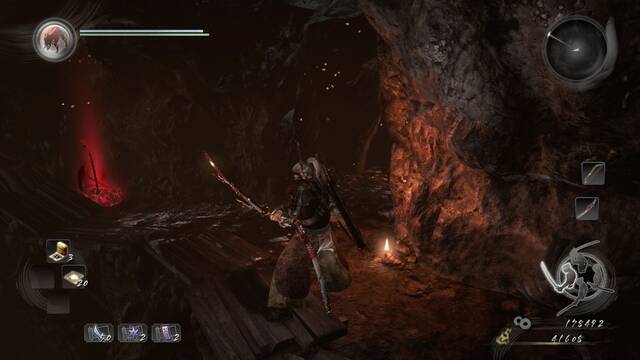 Nioh La mina de plata se resiente - Tumba sangrienta