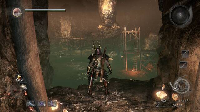 Nioh La mina de plata se resiente - Zona del jefe