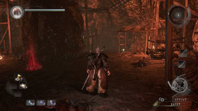 Nioh La mina de plata se resiente - Tumba sangrienta y Kodama 1