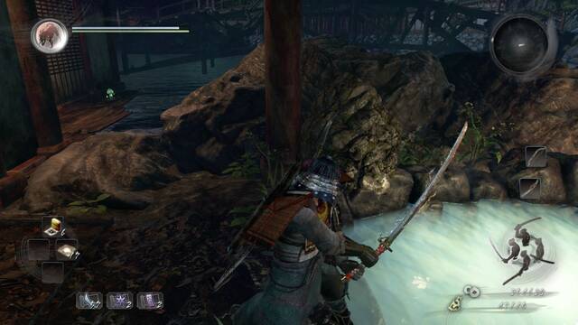 Nioh Resurgen los bramidos del mar - Fuente termal 1 y Kodama 8