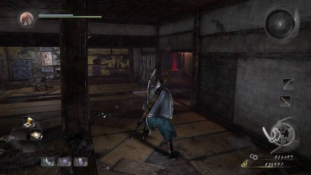 Nioh Castillo del nido de arañas - Tumba sangrienta