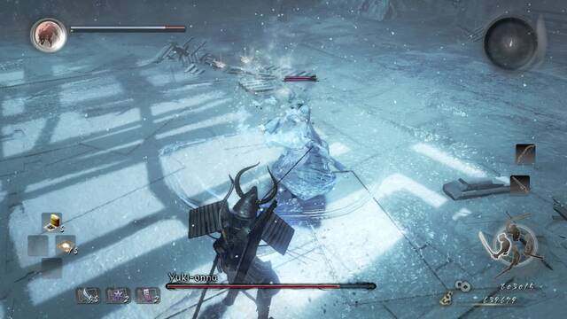 Nioh Nevada insólita Yuki-Onna - Combo