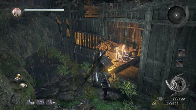 Nioh El demonio del monte Hiei - Escalera de la cabaa