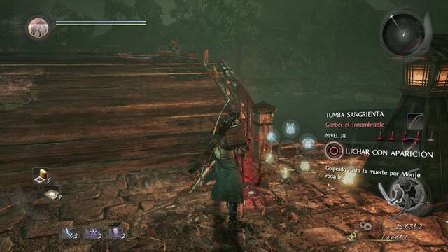 Nioh El puente de huesos - Tumba sangrienta