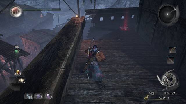 Nioh Los conspiradores - Tumba sangrienta y Kodama 2