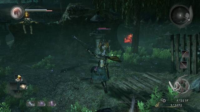 Nioh La ogra - Parasol fantasmal