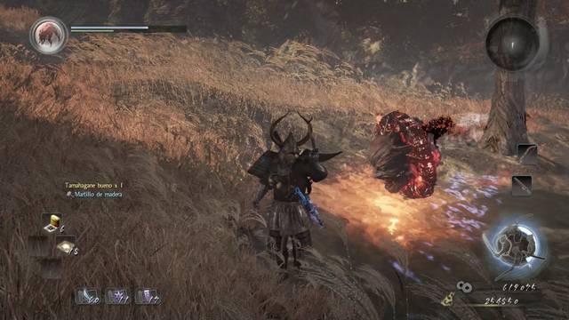 Nioh La caza del demonio - Rueda de fuego