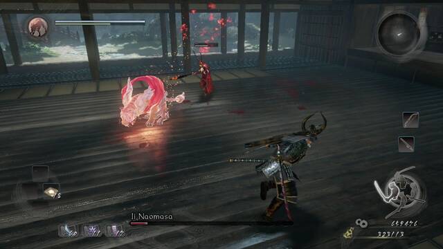 Nioh El Oní Carmesí de los li - Espíritu guardián