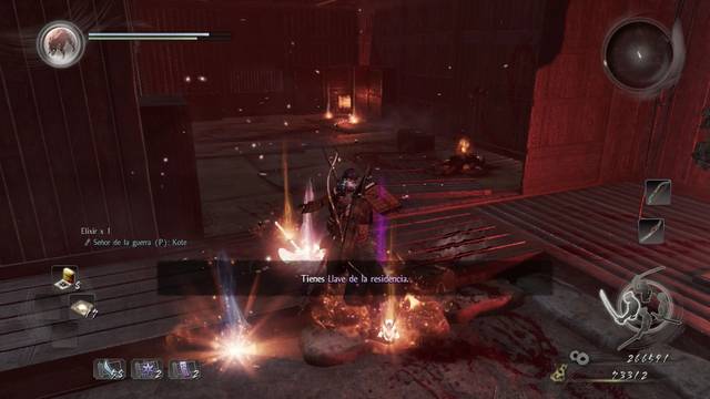 Nioh La aldea bendita - Llave de la residencia