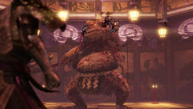Nioh La huida de Iga Jefe: Rana gigante