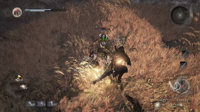 Nioh De hierba marchita y yokai - Esqueletos