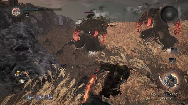 Nioh De hierba marchita y yokai - Gigantes