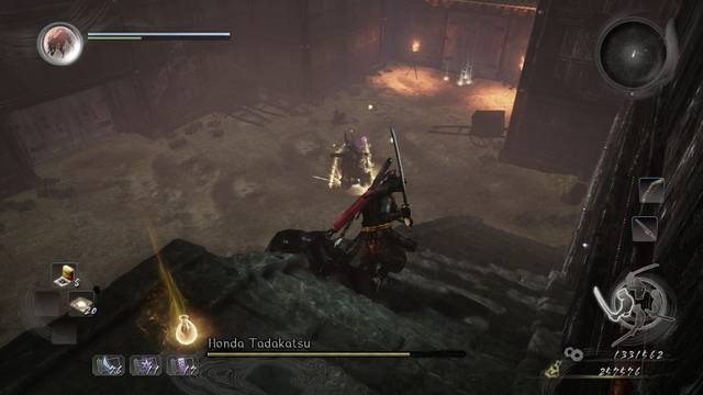 Nioh El castillo profanado - Muerte instantánea
