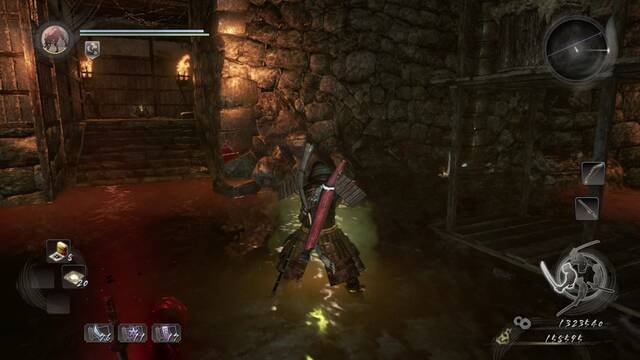 Nioh El castillo profanado - Kodama 2 y tumba sangrienta