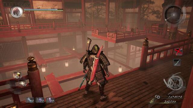 Nioh La senda del maestro - Vigas y agujero