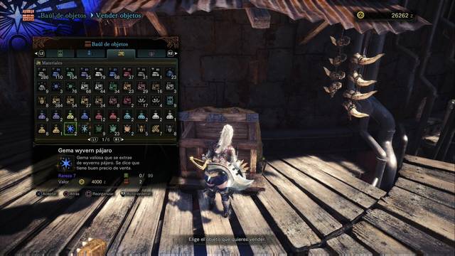Monster Hunter World - Conseguir gemas de wyvern fácilmente - Gemas, un preciado material