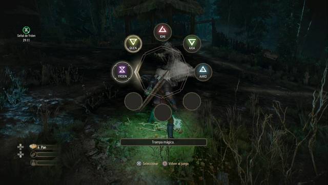 The Witcher 3: Wild Hunt - Contrato: El diablo del pozo - Debes usar Yrden