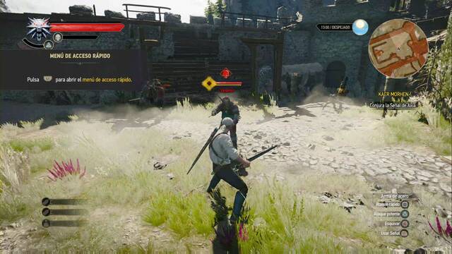 The Witcher 3: Wild Hunt - Pr�logo 2 - Aprende para qu� sirve cada se�al