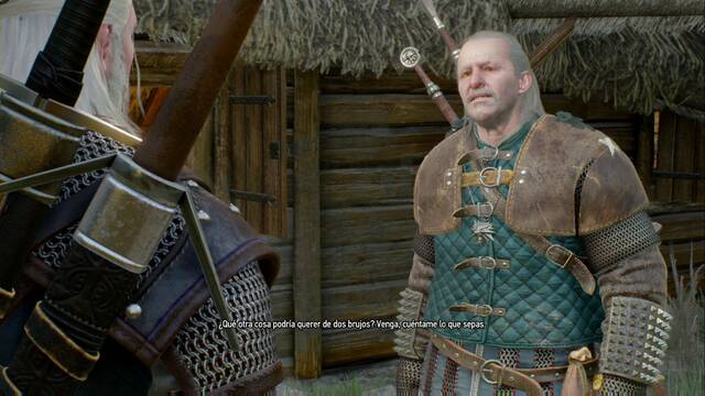 The Witcher 3: Wild Hunt - La bestia de Huerto Blanco 2 - Vesemir ya se lo esperaba