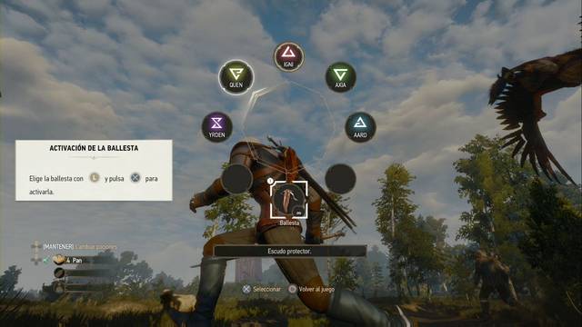 The Witcher 3: Wild Hunt - La bestia de Huerto Blanco 3 - Puedes usar la ballesta