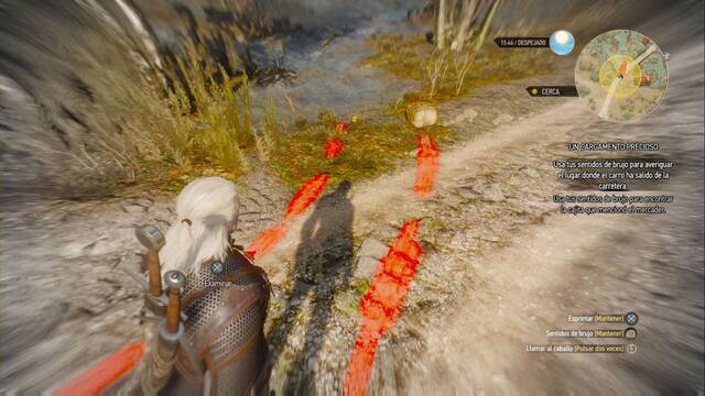 The Witcher 3: Wild Hunt - Un cargamento precioso - Busca el rastro de las huellas