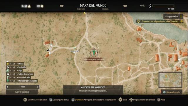 The Witcher 3: Wild Hunt - En el lecho de muerte - Ubicacin