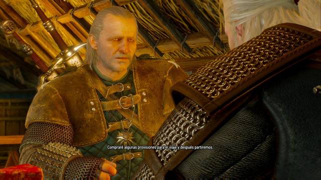 The Witcher 3: Wild Hunt - El incidente de Huerto Blanco - Vesemir tiene razón, hay que irse
