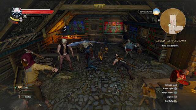 The Witcher 3: Wild Hunt - El incidente de Huerto Blanco - Un par de espadazos y se acabó