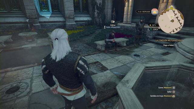 The Witcher 3: Wild Hunt - Una audiencia con el Emperador 3 - Juega con l a las cartas