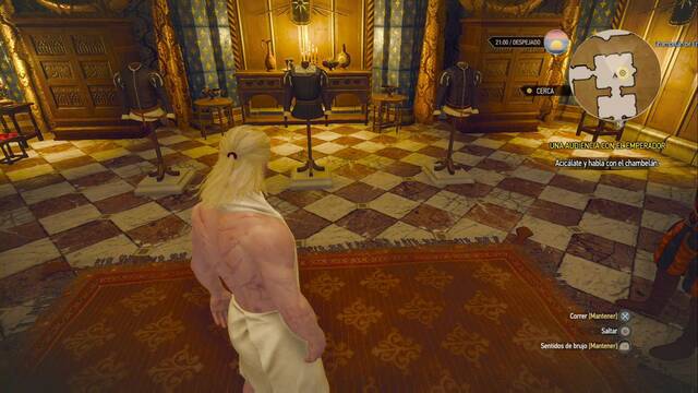 The Witcher 3: Wild Hunt - Una audiencia con el Emperador 2 - Escoge tu ropa