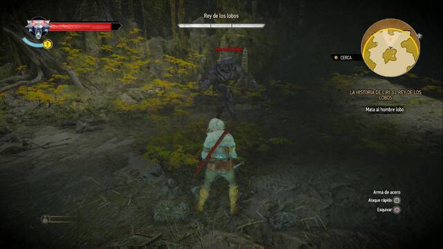 The Witcher 3: Wild Hunt - El Barón Sanguinario 3 - Era un enorme hombre lobo