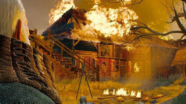 The Witcher 3: Wild Hunt - Asuntos familiares 5 - Los establos arden