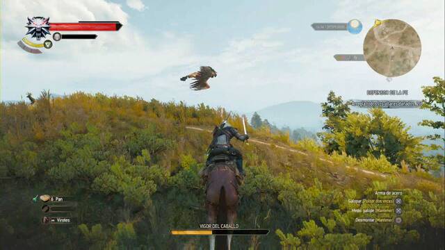 The Witcher 3: Wild Hunt - Defensor de la fe - Cuidado con el grifo