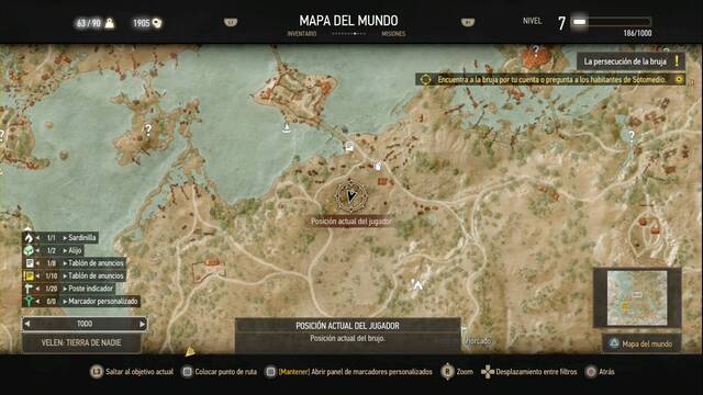 The Witcher 3: Wild Hunt - Cosecha amarga - Ubicacin