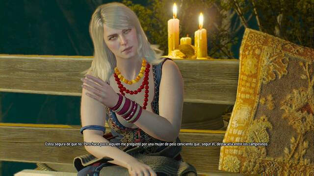 The Witcher 3: Wild Hunt - La persecucin de la bruja - La hechicera no sabe nada de Ciri