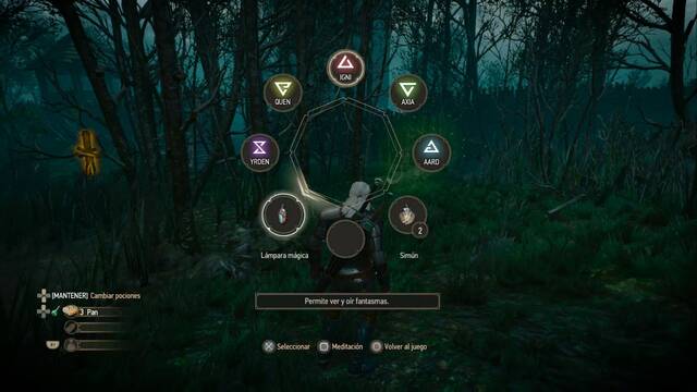 The Witcher 3: Wild Hunt - Una torre llena de ratones - Equipa la lmpara