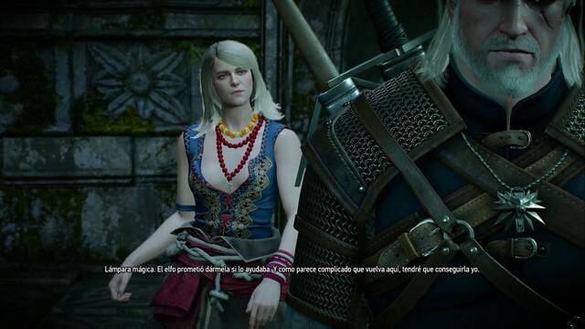 The Witcher 3: Wild Hunt - Deambulando en la oscuridad 3 - Keira busca una lmpara mgica