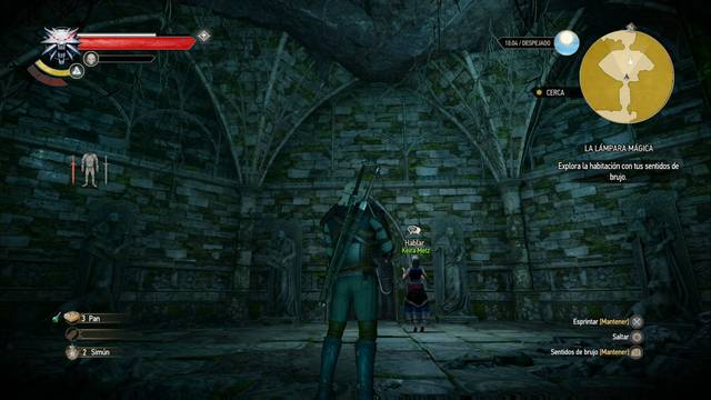 The Witcher 3: Wild Hunt - La lmpara mgica 2 - El orden es 3, 2, 4, 1