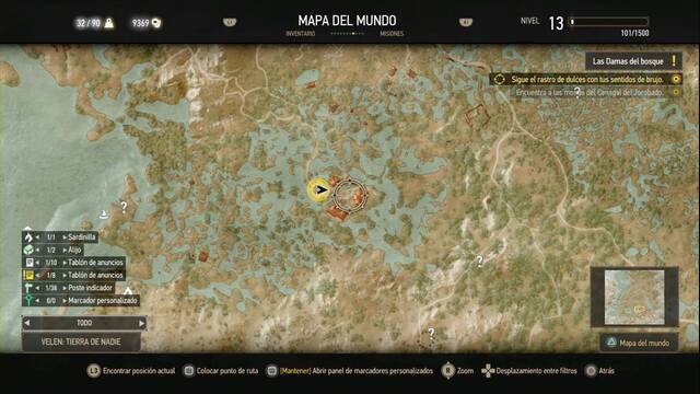The Witcher 3: Wild Hunt - Las Damas del bosque 1 - El rastro termina aqu